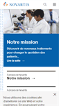 Mobile Screenshot of novartis.fr