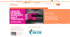 Desktop Screenshot of portal.novartis.com.br
