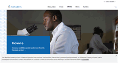 Desktop Screenshot of novartis.cz