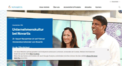 Desktop Screenshot of novartis.de